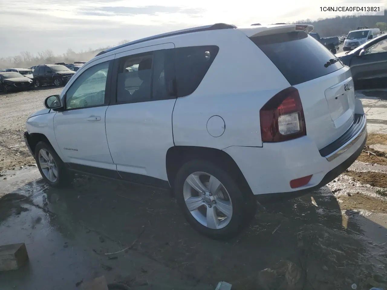 2015 Jeep Compass Latitude VIN: 1C4NJCEA0FD413821 Lot: 49232555