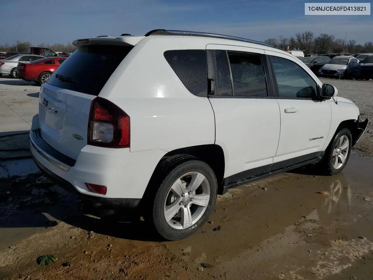2015 Jeep Compass Latitude VIN: 1C4NJCEA0FD413821 Lot: 49232555