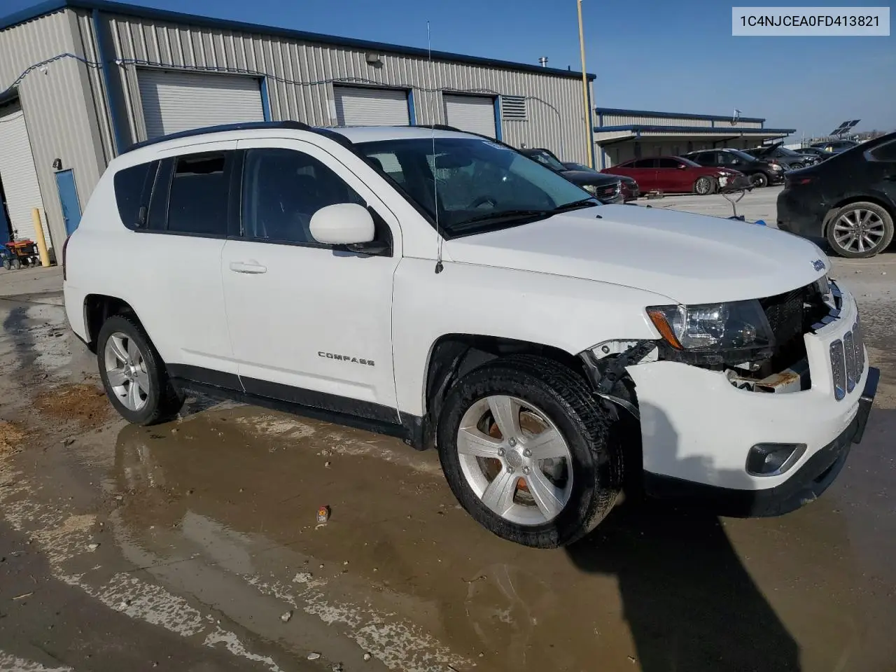 2015 Jeep Compass Latitude VIN: 1C4NJCEA0FD413821 Lot: 49232555