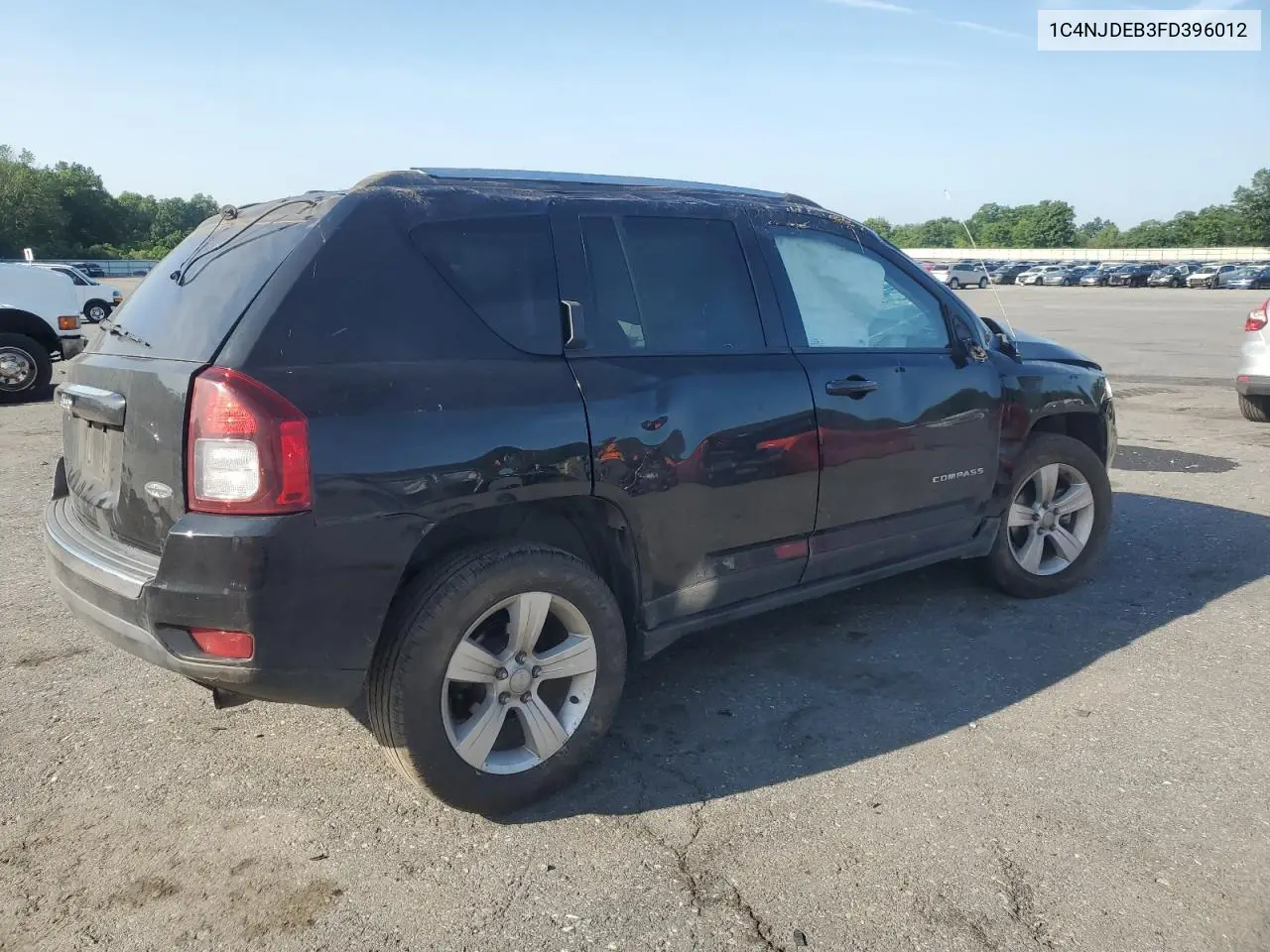 2015 Jeep Compass Latitude VIN: 1C4NJDEB3FD396012 Lot: 62338735