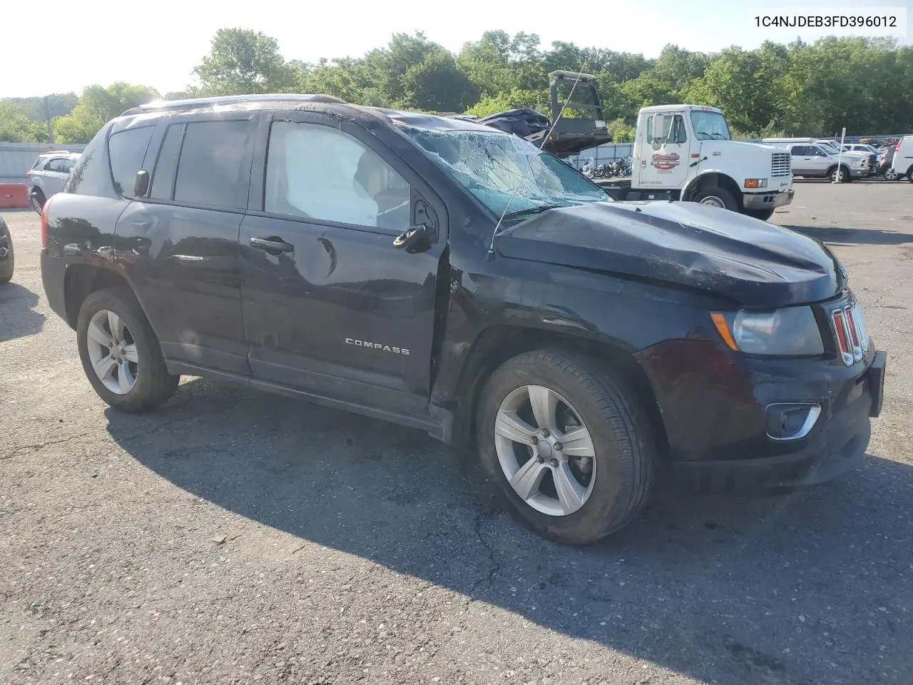 2015 Jeep Compass Latitude VIN: 1C4NJDEB3FD396012 Lot: 62338735