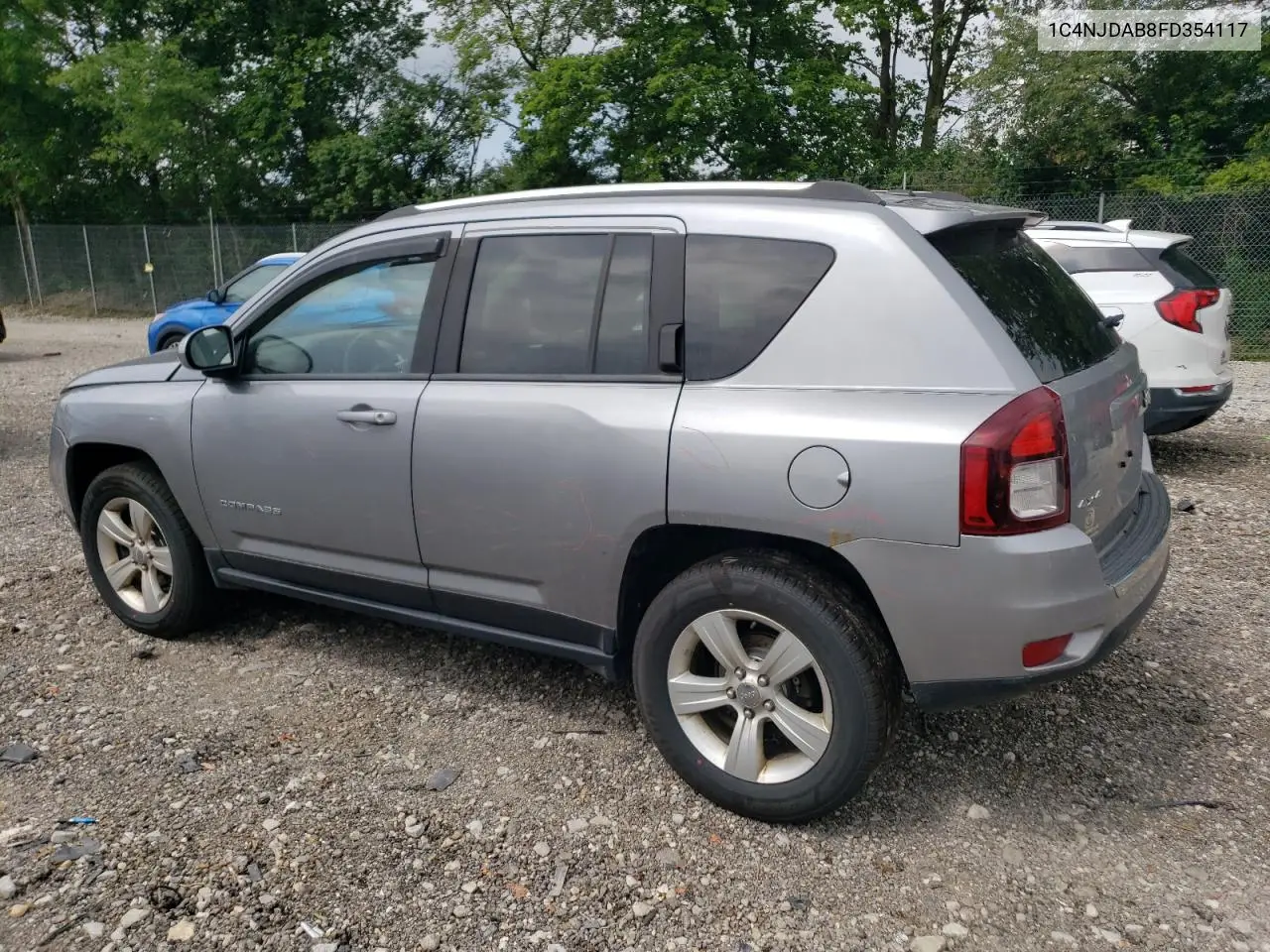 2015 Jeep Compass Sport VIN: 1C4NJDAB8FD354117 Lot: 62405175
