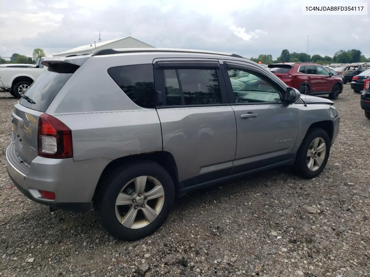 2015 Jeep Compass Sport VIN: 1C4NJDAB8FD354117 Lot: 62405175