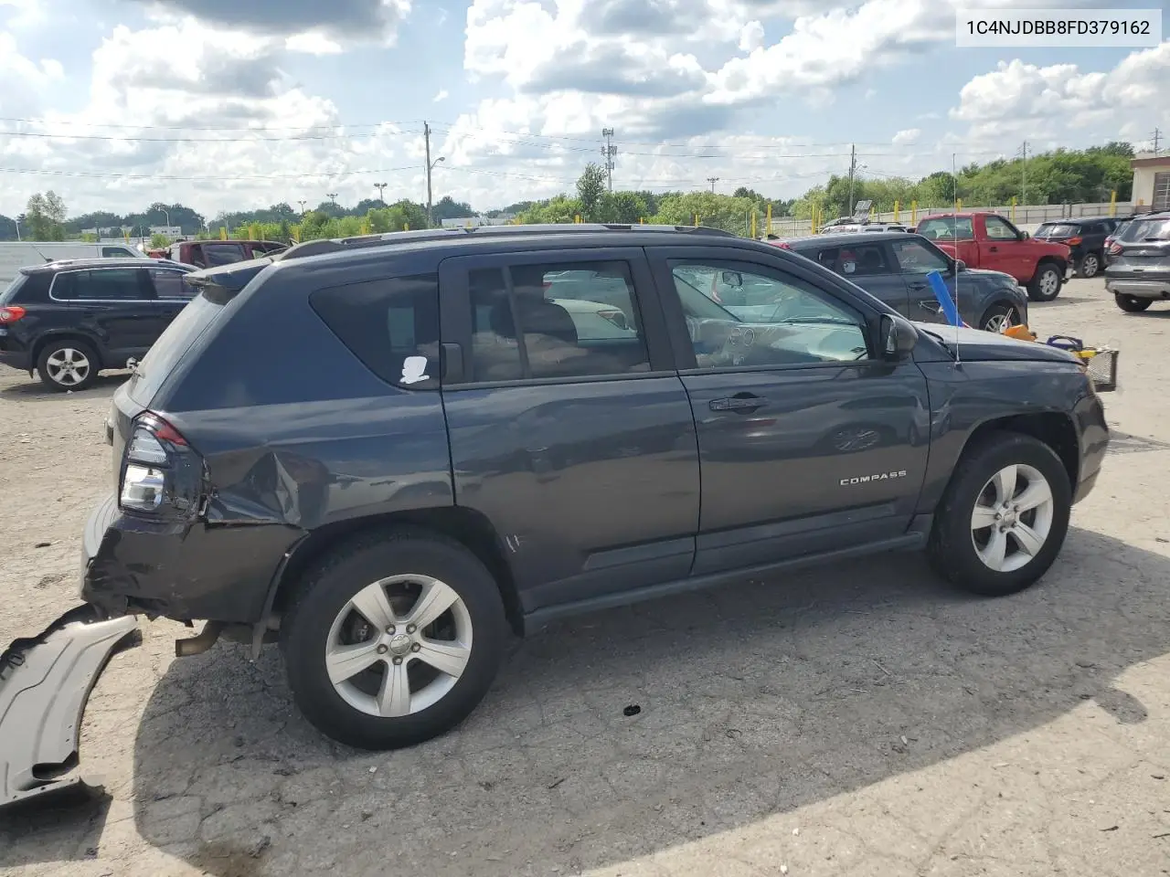 2015 Jeep Compass Sport VIN: 1C4NJDBB8FD379162 Lot: 63054785