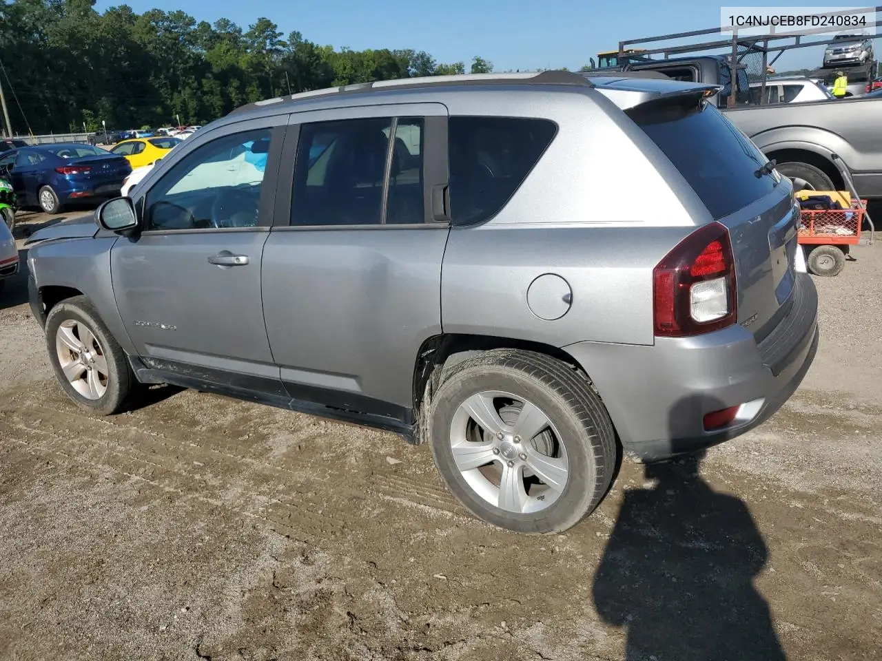 2015 Jeep Compass Latitude VIN: 1C4NJCEB8FD240834 Lot: 63945175