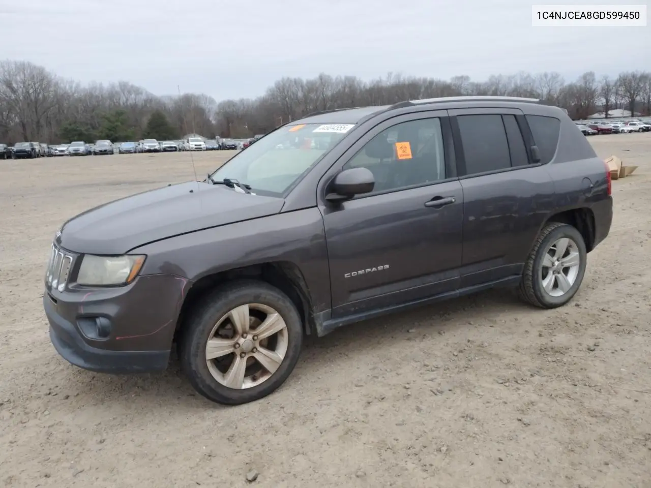 2016 Jeep Compass Latitude VIN: 1C4NJCEA8GD599450 Lot: 44904555