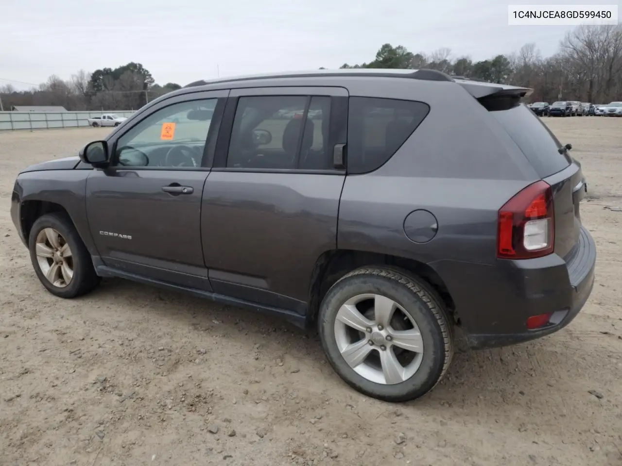 2016 Jeep Compass Latitude VIN: 1C4NJCEA8GD599450 Lot: 44904555