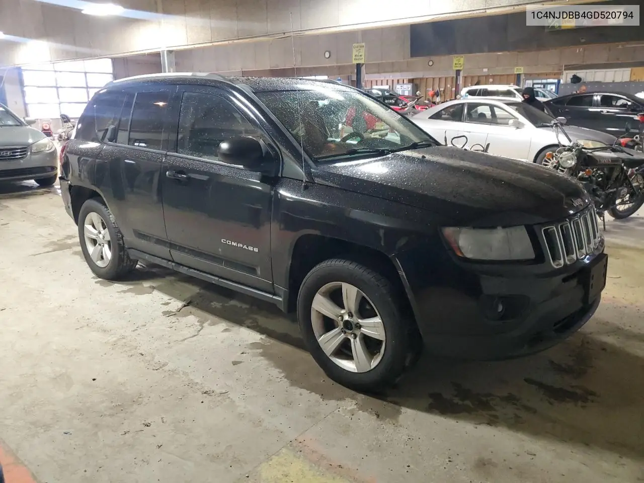 2016 Jeep Compass Sport VIN: 1C4NJDBB4GD520794 Lot: 45101185