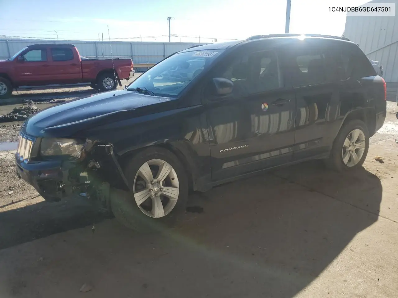 2016 Jeep Compass Sport VIN: 1C4NJDBB6GD647501 Lot: 48758995