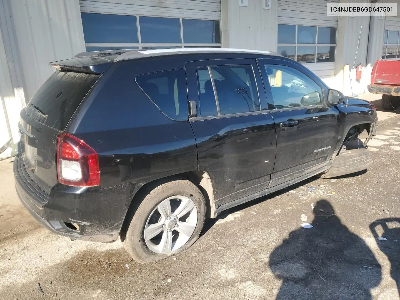 2016 Jeep Compass Sport VIN: 1C4NJDBB6GD647501 Lot: 48758995