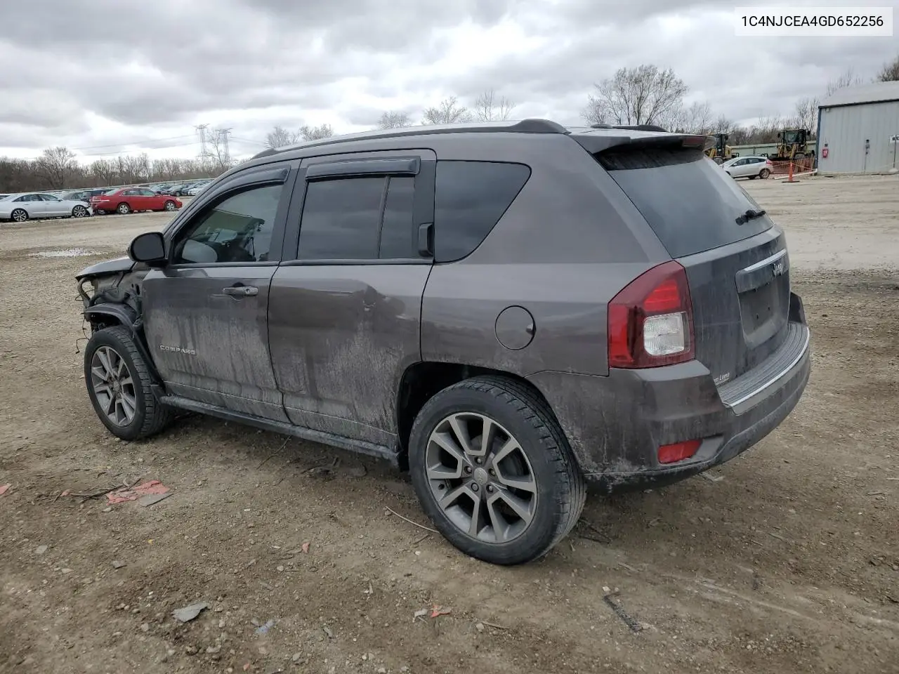 2016 Jeep Compass Latitude VIN: 1C4NJCEA4GD652256 Lot: 50373345