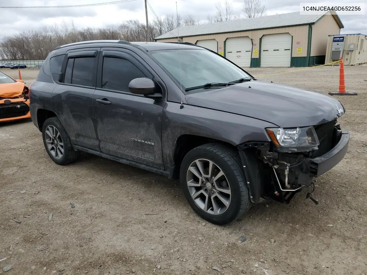 2016 Jeep Compass Latitude VIN: 1C4NJCEA4GD652256 Lot: 50373345