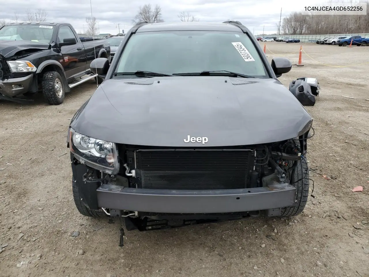 2016 Jeep Compass Latitude VIN: 1C4NJCEA4GD652256 Lot: 50373345