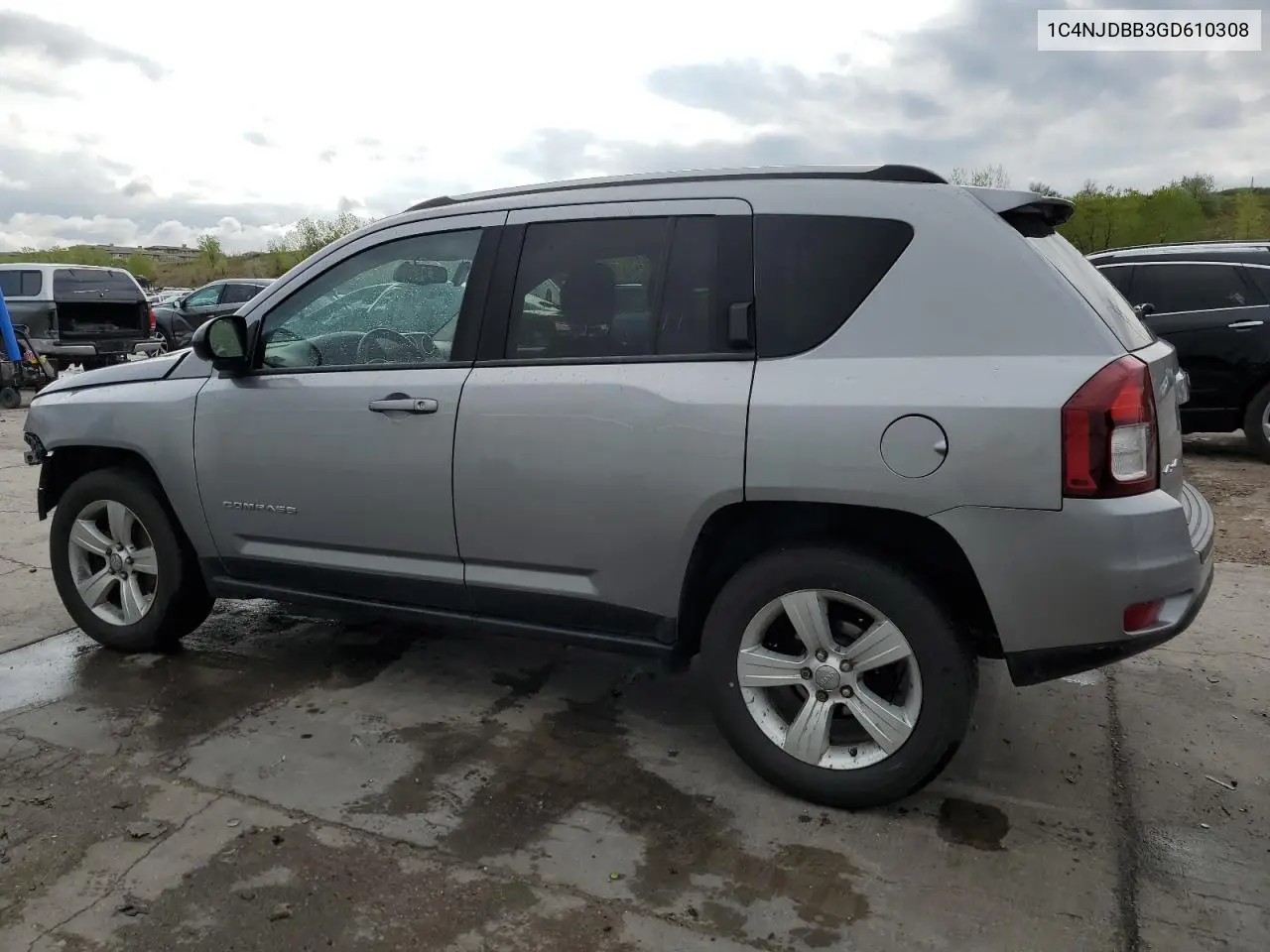 2016 Jeep Compass Sport VIN: 1C4NJDBB3GD610308 Lot: 55977155