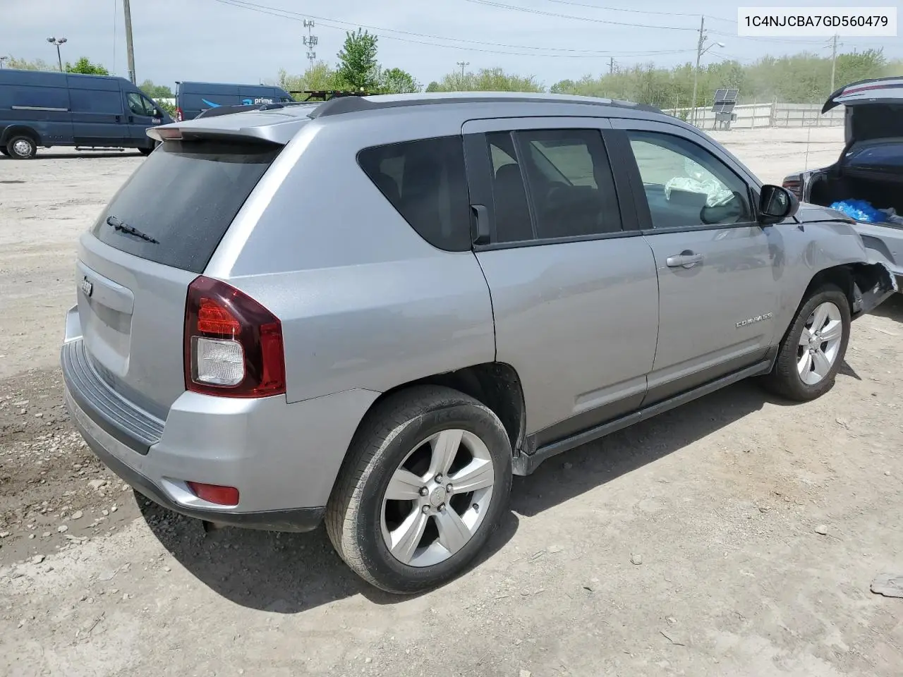 2016 Jeep Compass Sport VIN: 1C4NJCBA7GD560479 Lot: 56066535