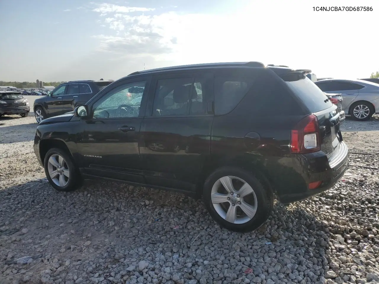 2016 Jeep Compass Sport VIN: 1C4NJCBA7GD687586 Lot: 56173245