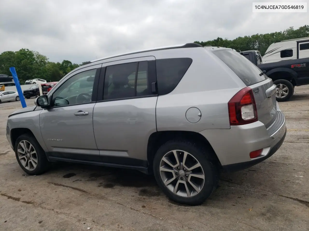 2016 Jeep Compass Latitude VIN: 1C4NJCEA7GD546819 Lot: 56486535