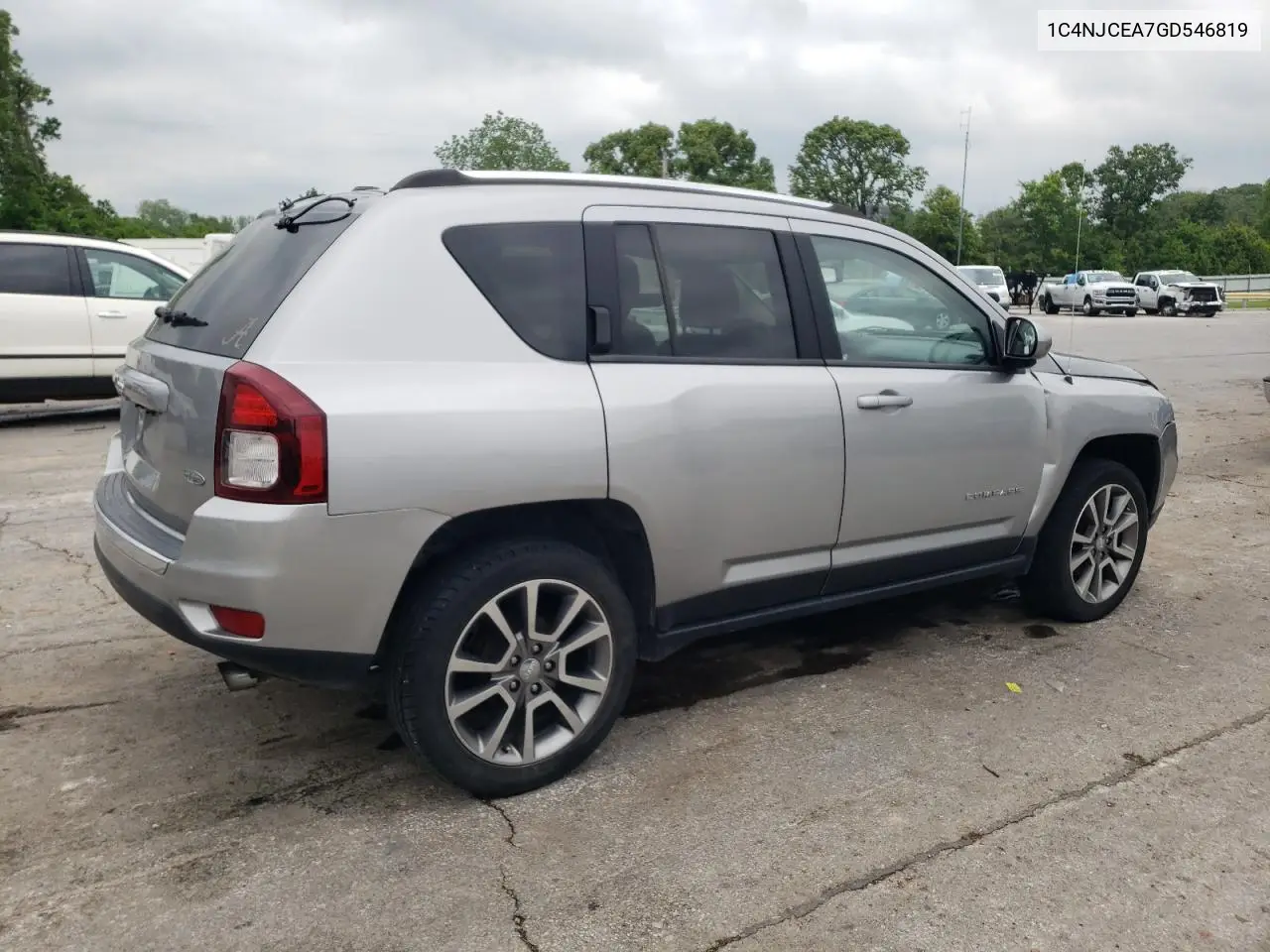 2016 Jeep Compass Latitude VIN: 1C4NJCEA7GD546819 Lot: 56486535