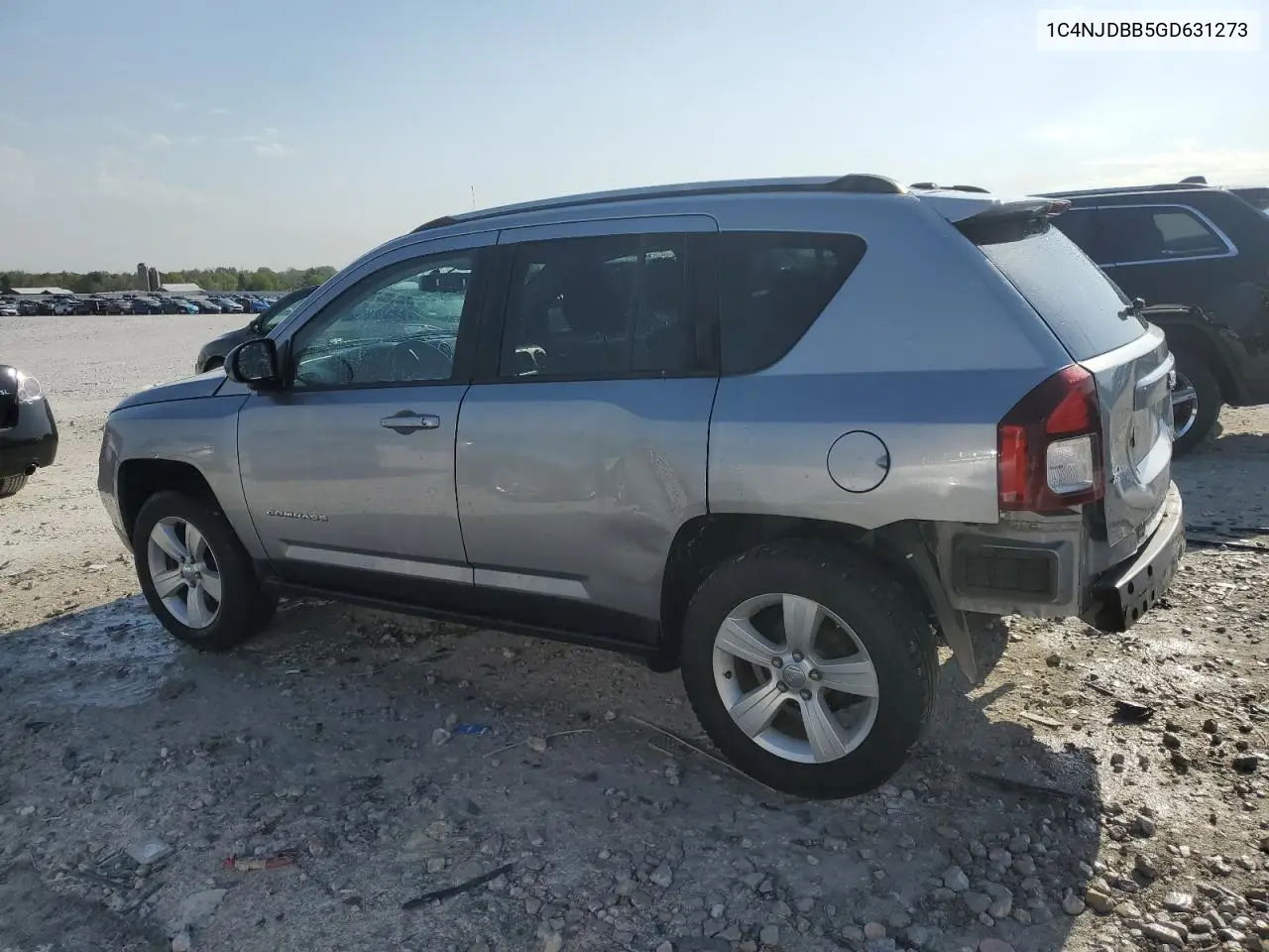 2016 Jeep Compass Sport VIN: 1C4NJDBB5GD631273 Lot: 56502335