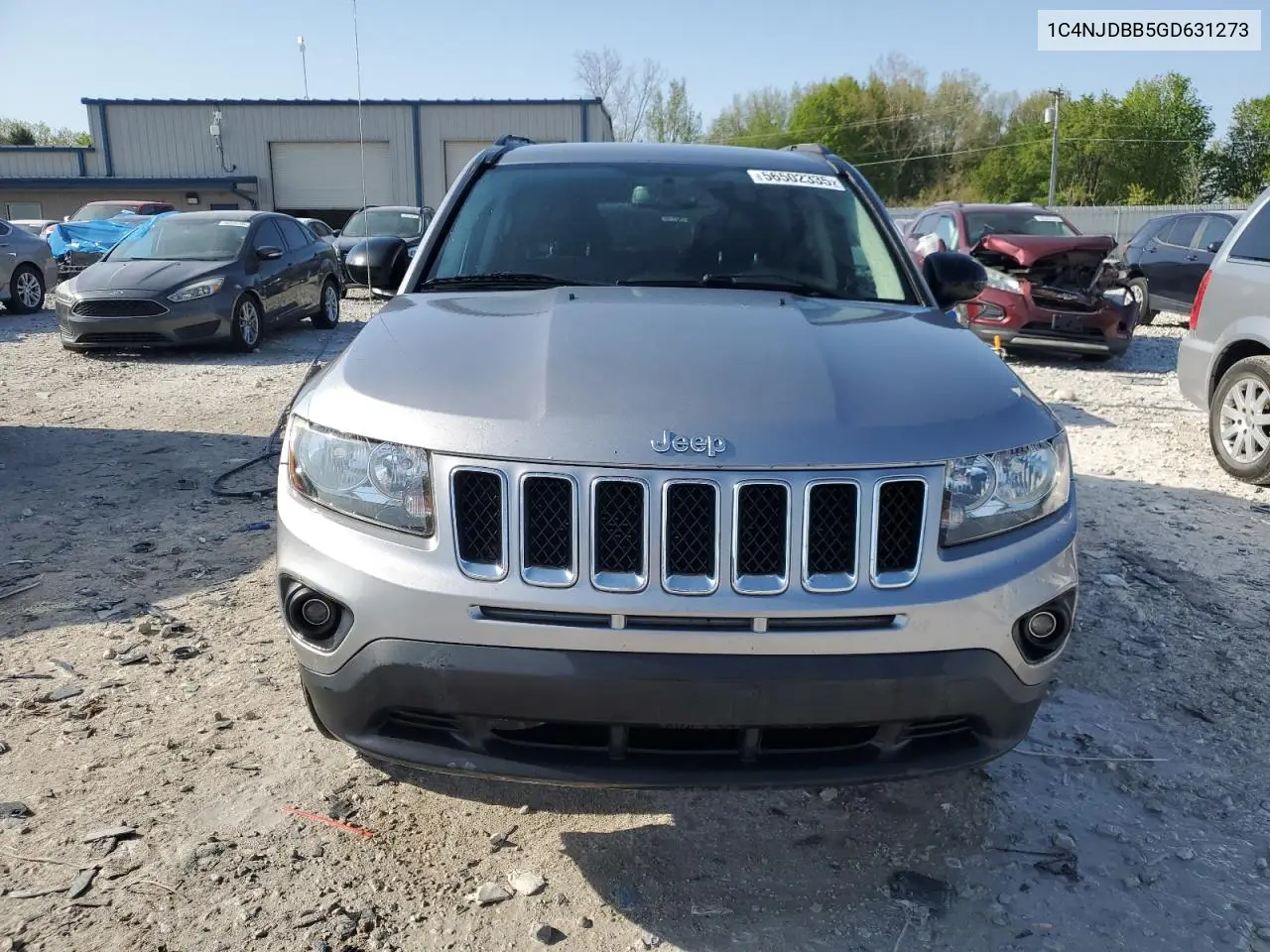2016 Jeep Compass Sport VIN: 1C4NJDBB5GD631273 Lot: 56502335