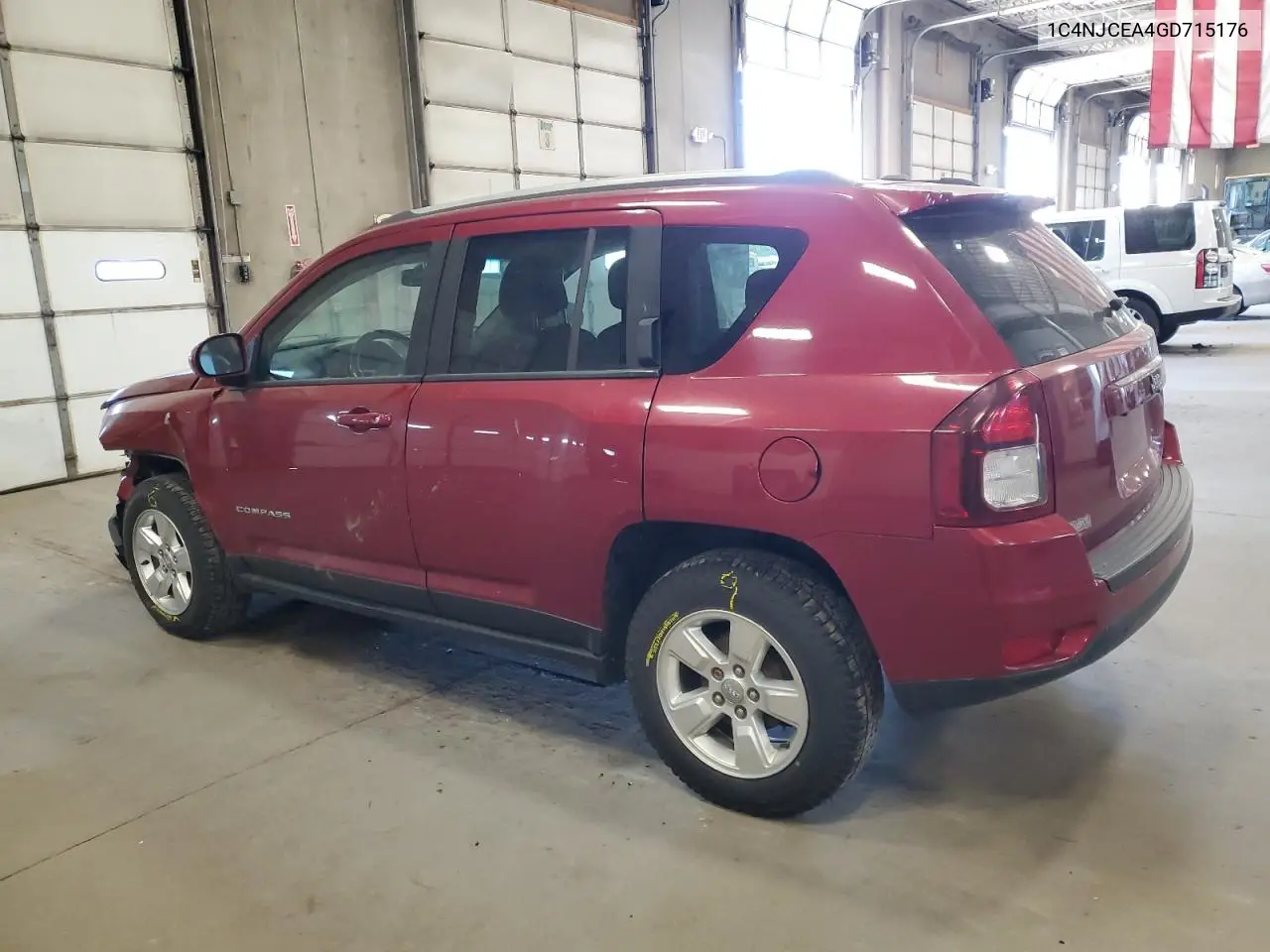 2016 Jeep Compass Latitude VIN: 1C4NJCEA4GD715176 Lot: 56589875