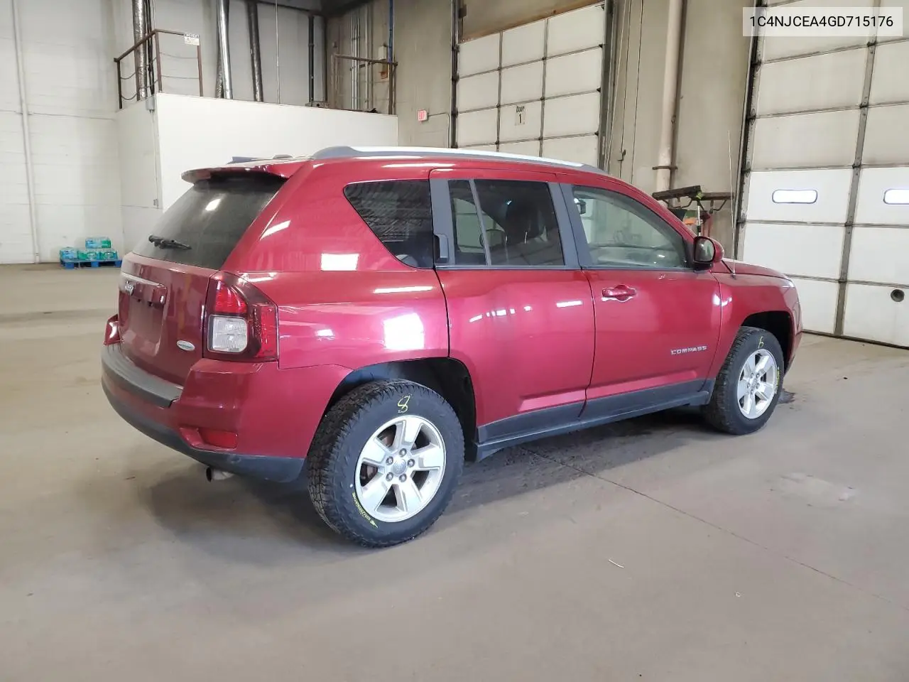 2016 Jeep Compass Latitude VIN: 1C4NJCEA4GD715176 Lot: 56589875