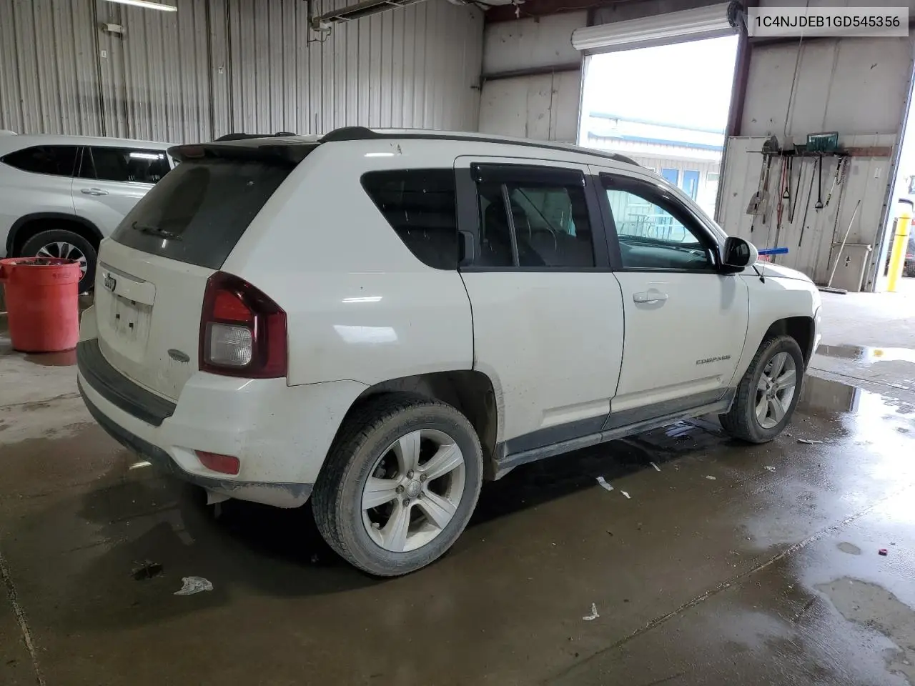 2016 Jeep Compass Latitude VIN: 1C4NJDEB1GD545356 Lot: 57051475