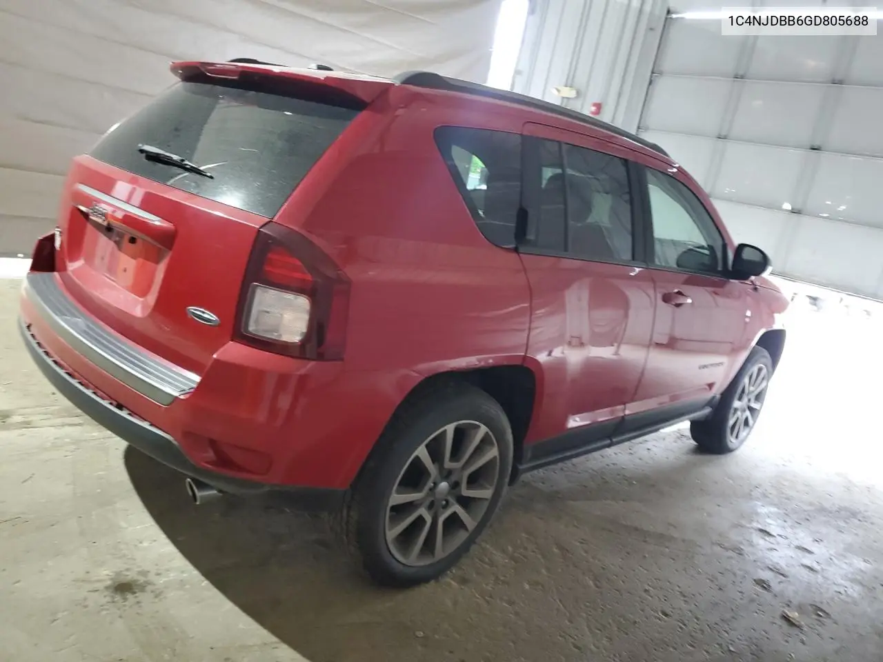 2016 Jeep Compass Sport VIN: 1C4NJDBB6GD805688 Lot: 61000685