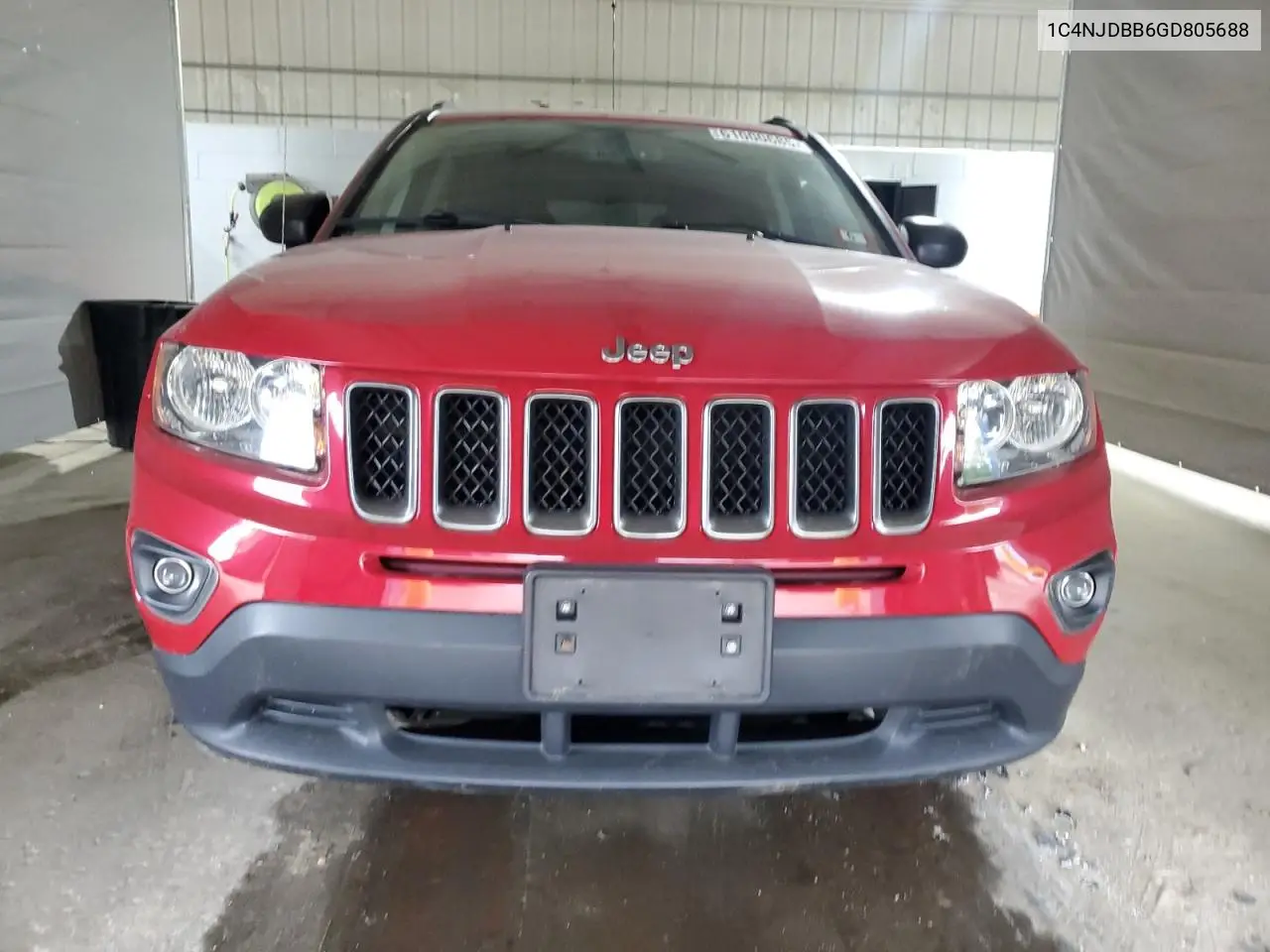 2016 Jeep Compass Sport VIN: 1C4NJDBB6GD805688 Lot: 61000685