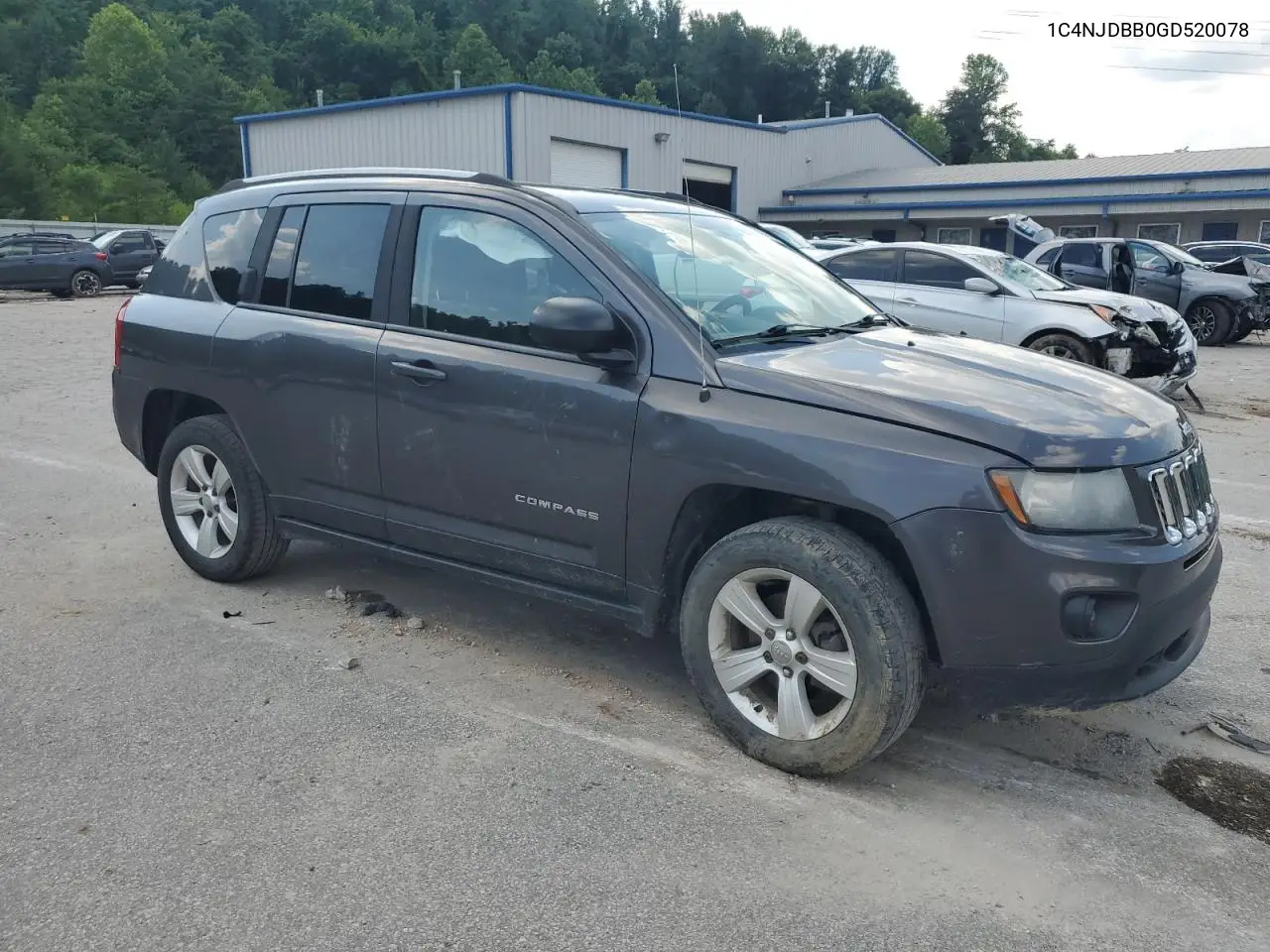 2016 Jeep Compass Sport VIN: 1C4NJDBB0GD520078 Lot: 61431395