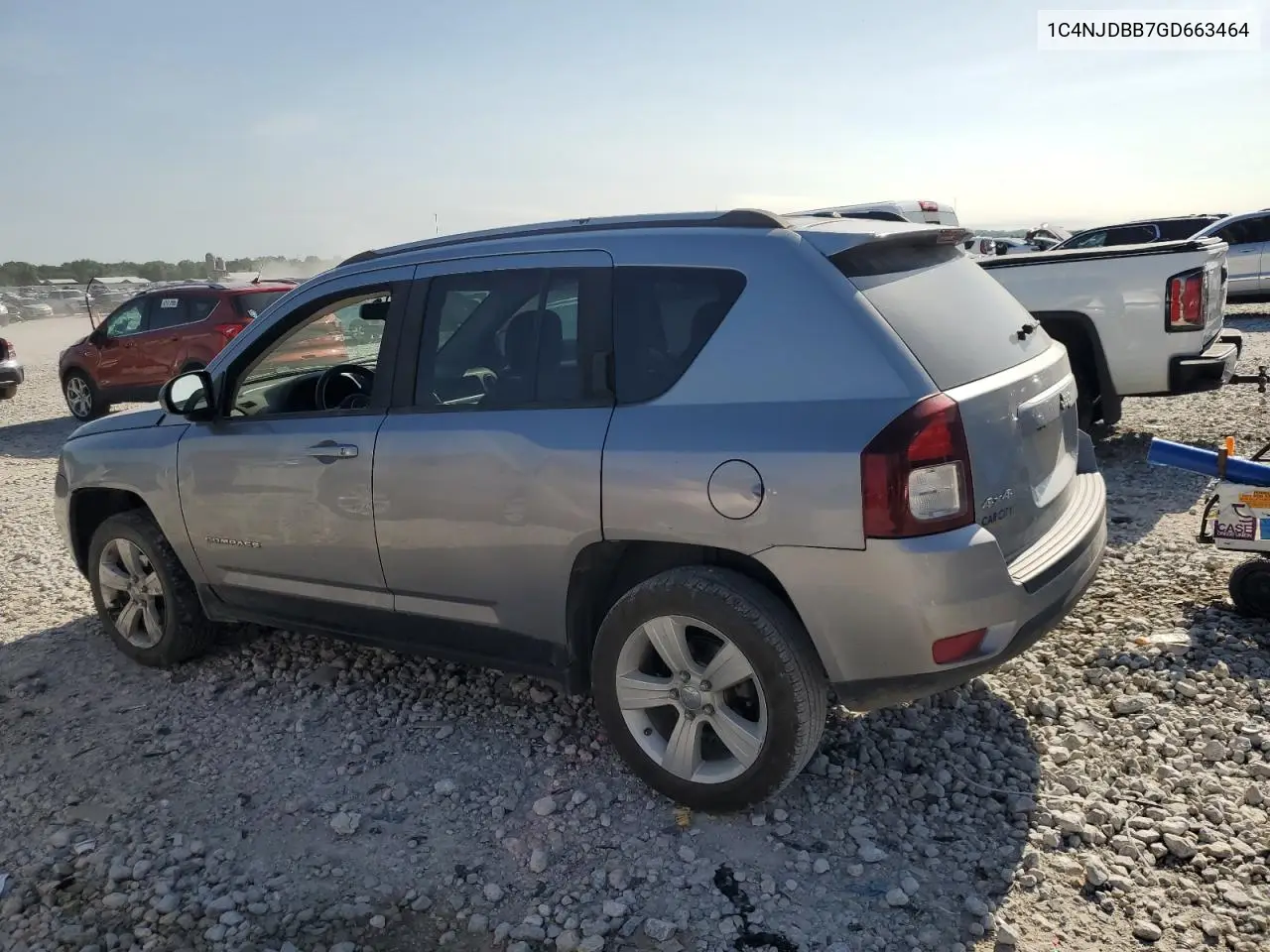2016 Jeep Compass Sport VIN: 1C4NJDBB7GD663464 Lot: 61721955