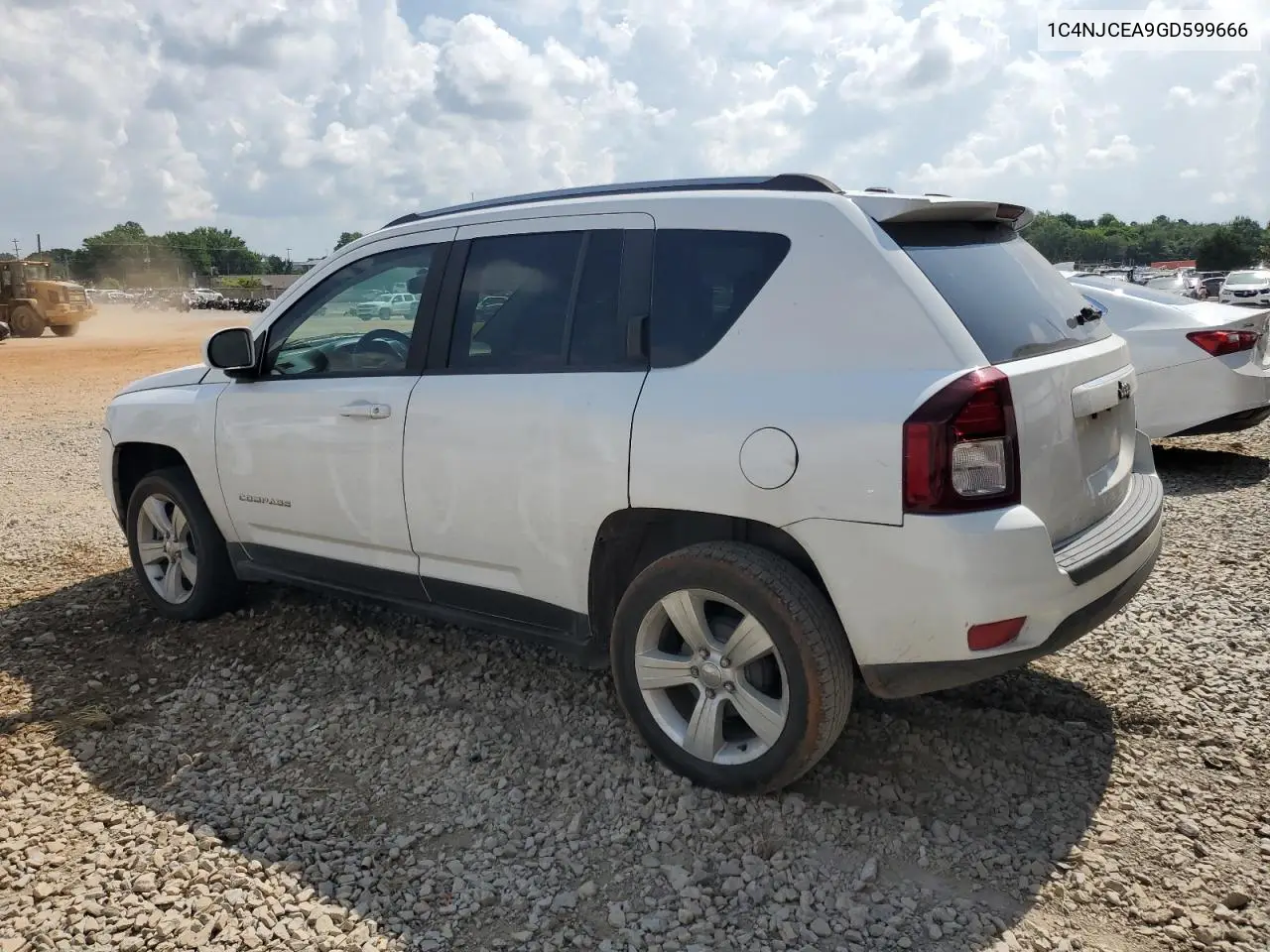 2016 Jeep Compass Latitude VIN: 1C4NJCEA9GD599666 Lot: 61837545