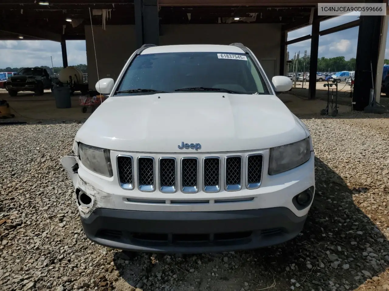 2016 Jeep Compass Latitude VIN: 1C4NJCEA9GD599666 Lot: 61837545