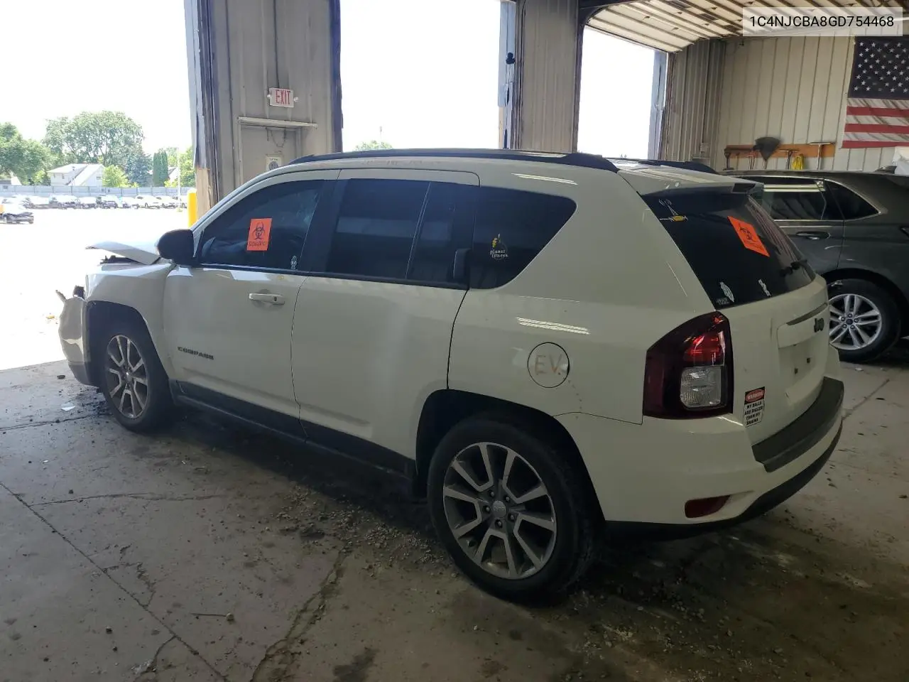 2016 Jeep Compass Sport VIN: 1C4NJCBA8GD754468 Lot: 61861145