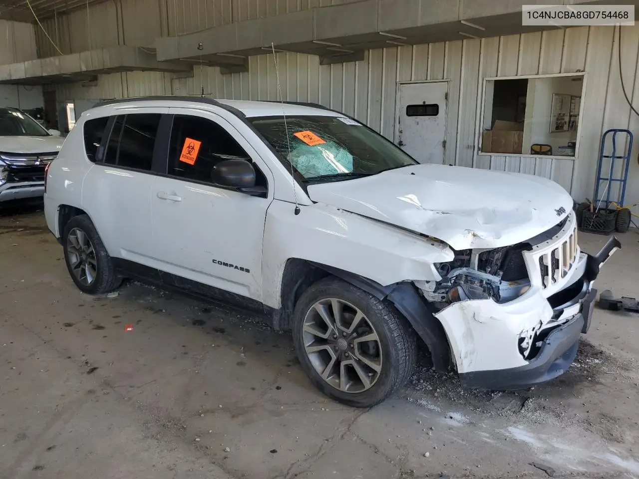 2016 Jeep Compass Sport VIN: 1C4NJCBA8GD754468 Lot: 61861145