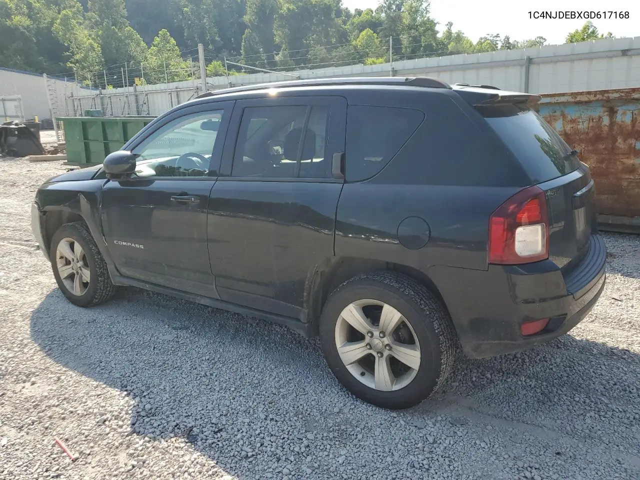 2016 Jeep Compass Latitude VIN: 1C4NJDEBXGD617168 Lot: 61950365
