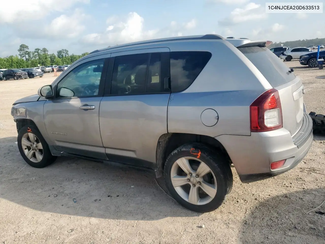 2016 Jeep Compass Latitude VIN: 1C4NJCEA2GD633513 Lot: 61976835