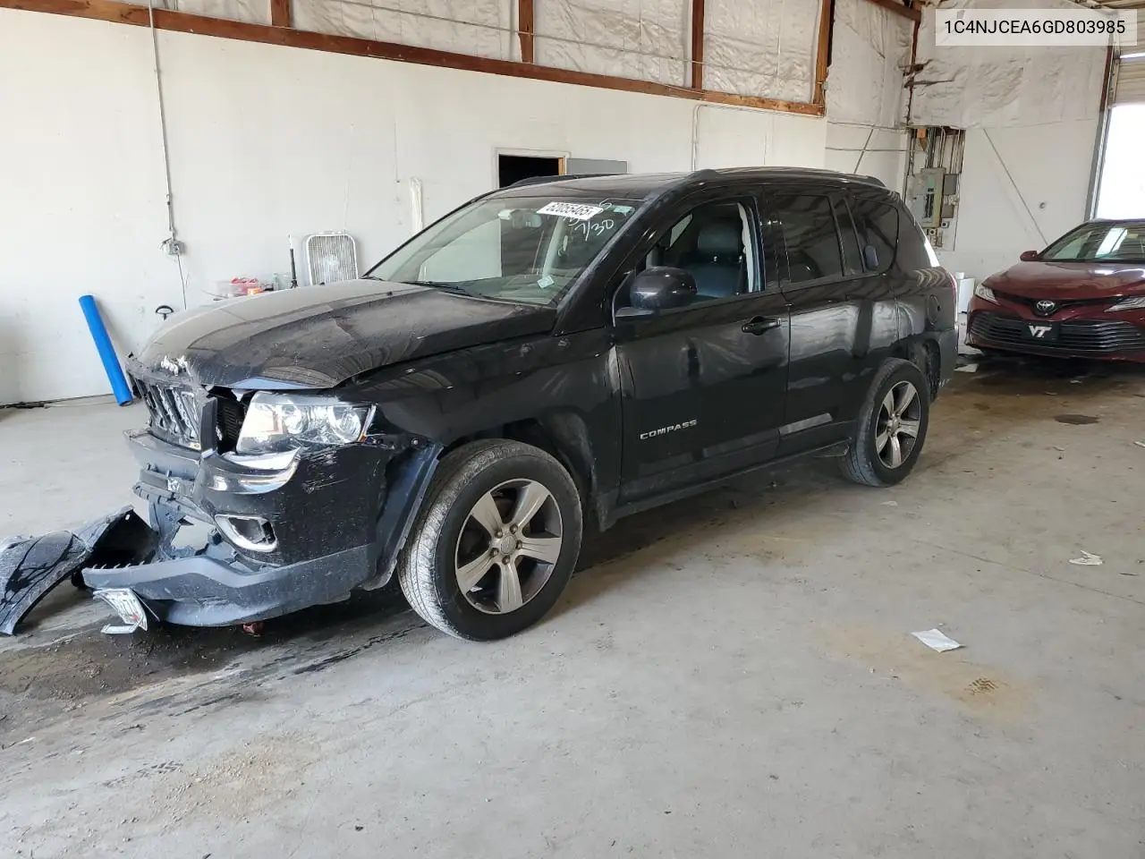 2016 Jeep Compass Latitude VIN: 1C4NJCEA6GD803985 Lot: 62055465