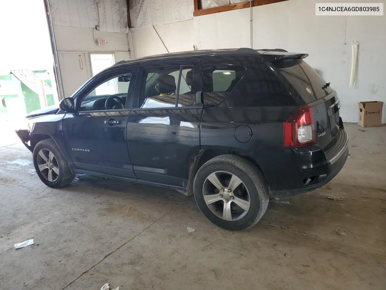 2016 Jeep Compass Latitude VIN: 1C4NJCEA6GD803985 Lot: 62055465