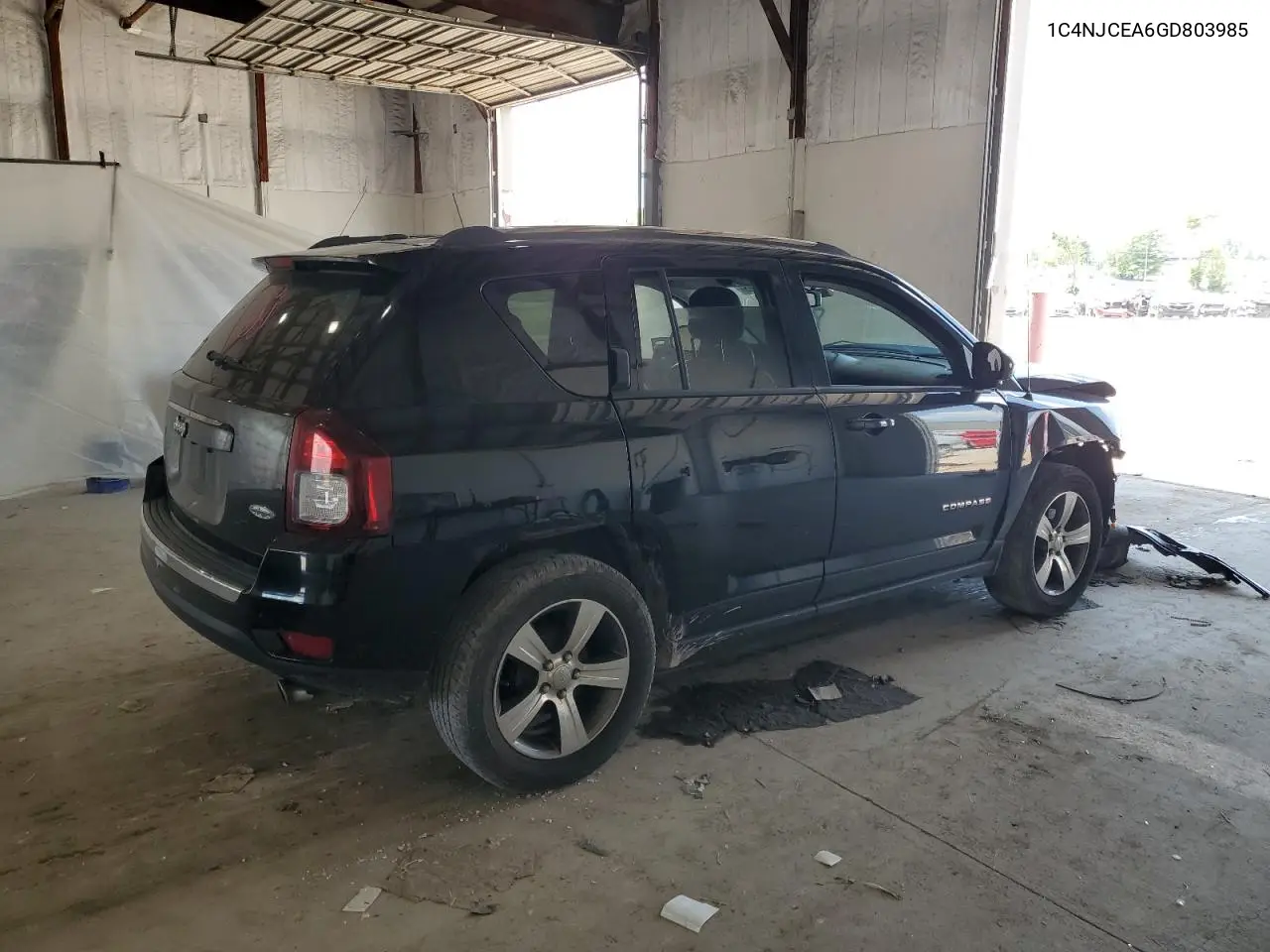 2016 Jeep Compass Latitude VIN: 1C4NJCEA6GD803985 Lot: 62055465