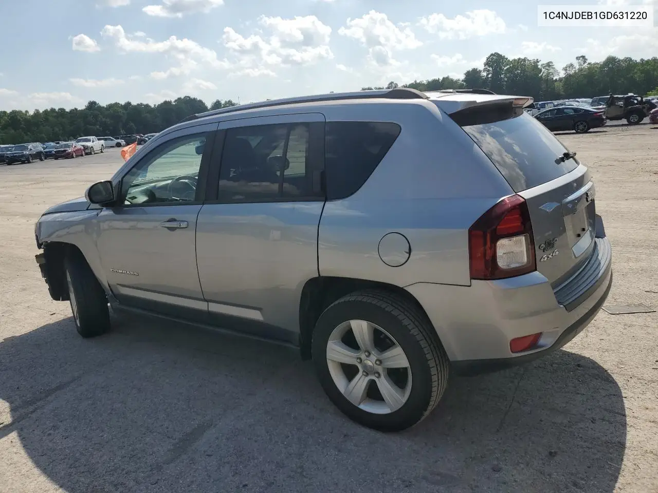 2016 Jeep Compass Latitude VIN: 1C4NJDEB1GD631220 Lot: 62101755