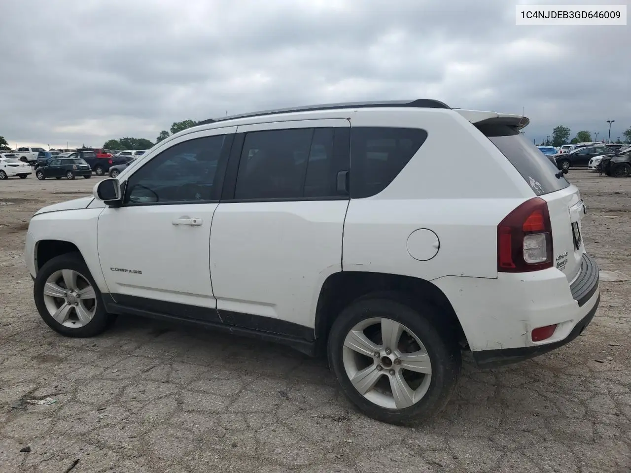 2016 Jeep Compass Latitude VIN: 1C4NJDEB3GD646009 Lot: 62482255