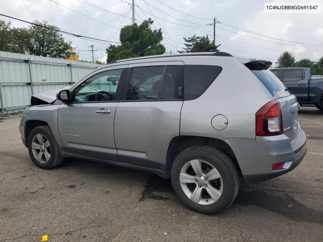 2016 Jeep Compass Sport VIN: 1C4NJDBB8GD691547 Lot: 62567915