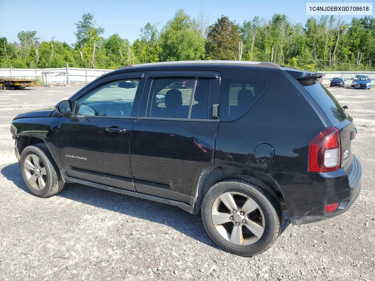 2016 Jeep Compass Latitude VIN: 1C4NJDEBXGD708618 Lot: 62568525