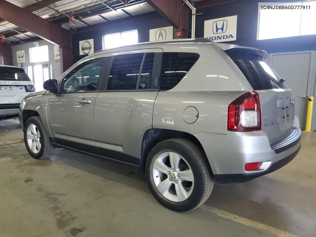 2016 Jeep Compass Sport VIN: 1C4NJDBB6GD777911 Lot: 62589965