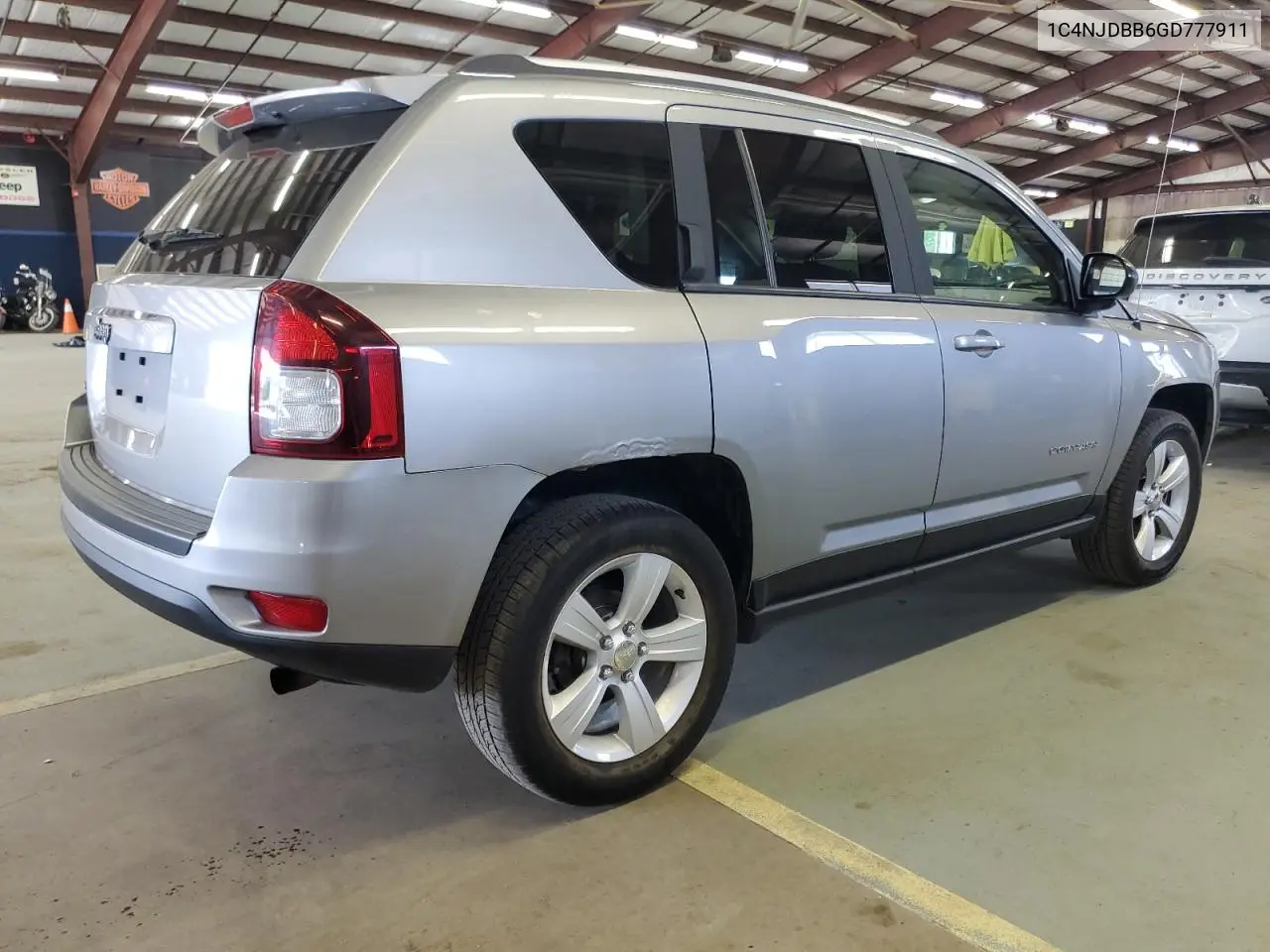 2016 Jeep Compass Sport VIN: 1C4NJDBB6GD777911 Lot: 62589965