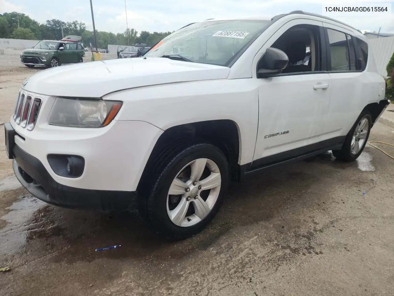 2016 Jeep Compass Sport VIN: 1C4NJCBA0GD615564 Lot: 62887195