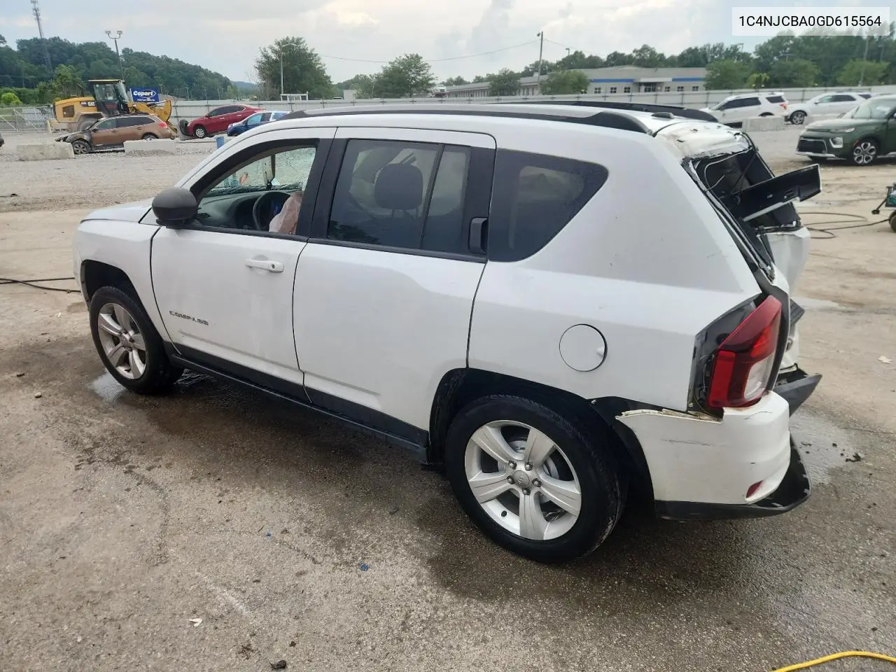 2016 Jeep Compass Sport VIN: 1C4NJCBA0GD615564 Lot: 62887195
