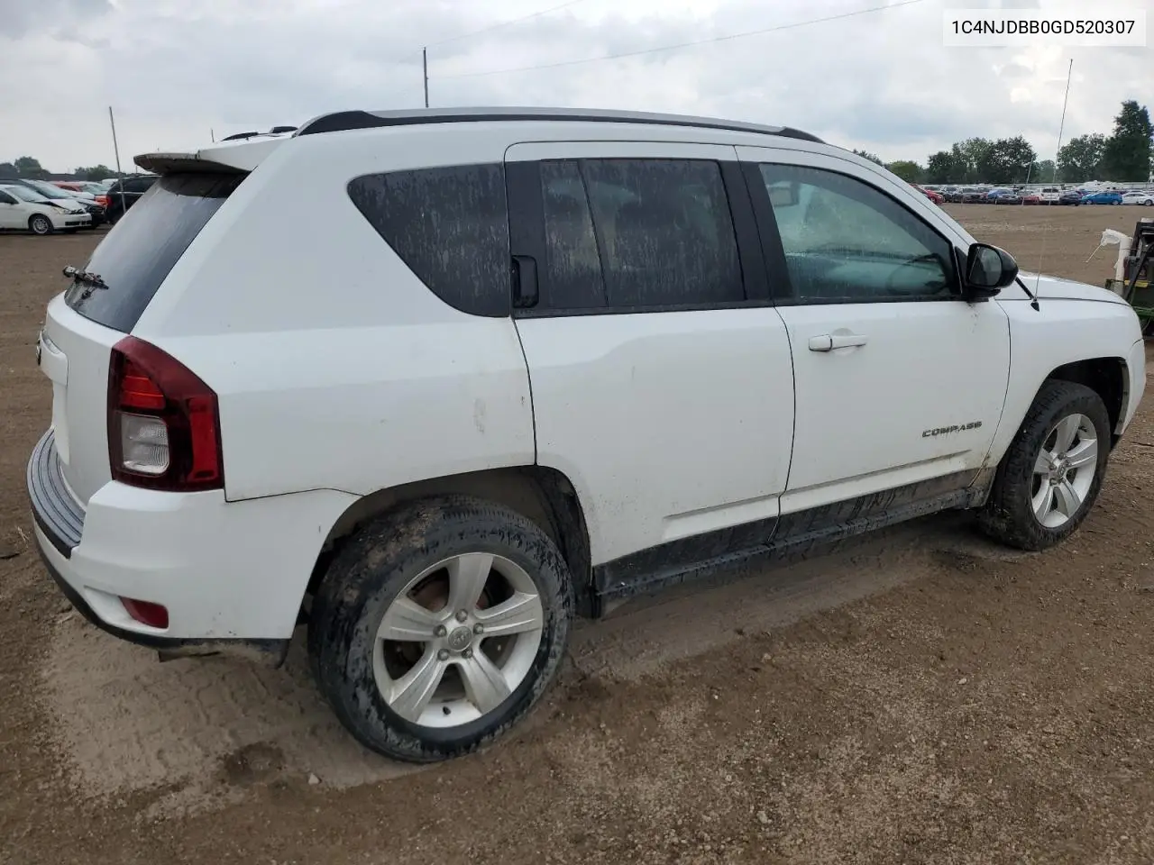2016 Jeep Compass Sport VIN: 1C4NJDBB0GD520307 Lot: 63024615