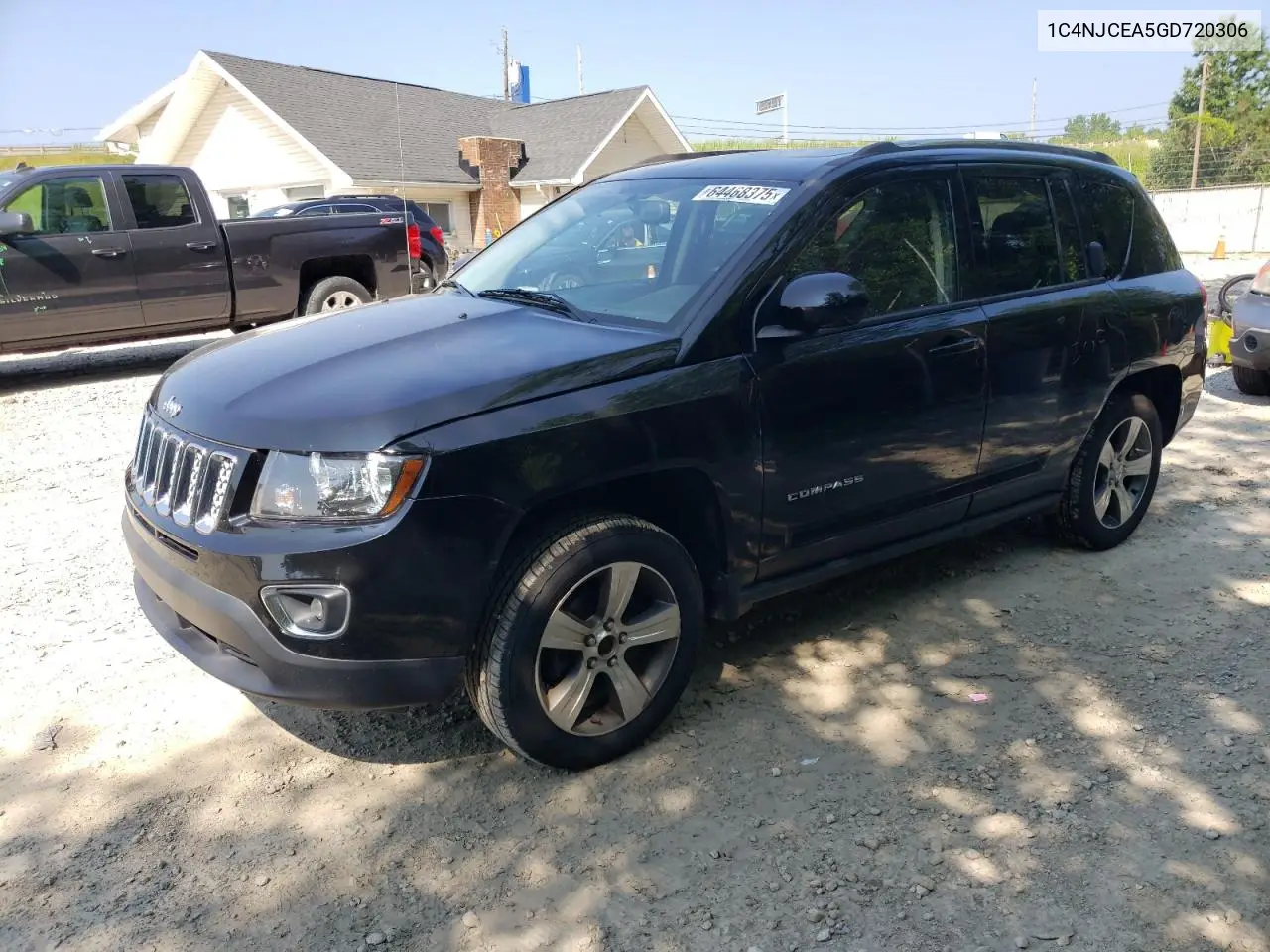 2016 Jeep Compass Latitude VIN: 1C4NJCEA5GD720306 Lot: 64468375